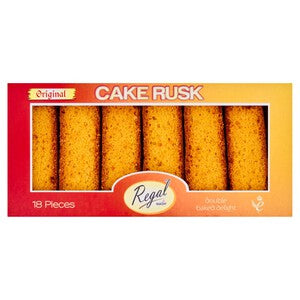 Shop Regal Cake Rusk Original (28pcs) - 450g at Grocerywala