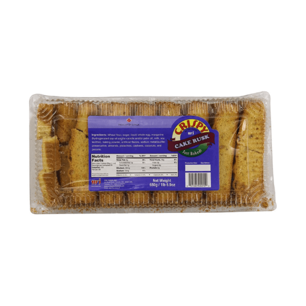 Shop Crispy Cake Rusk (24pcs) - 650g at Grocerywala