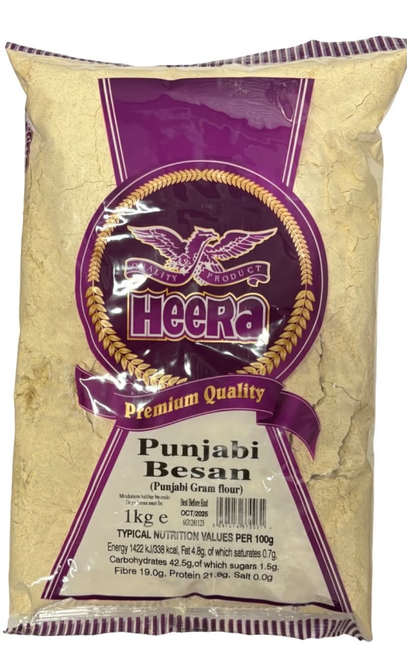 Shop Heera Gram Flour (Punjabi Besan) - 1kg at Grocerywala