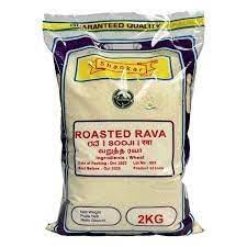 Shop Shankar Semolina Roasted (Sooji) - 2kg at Grocerywala