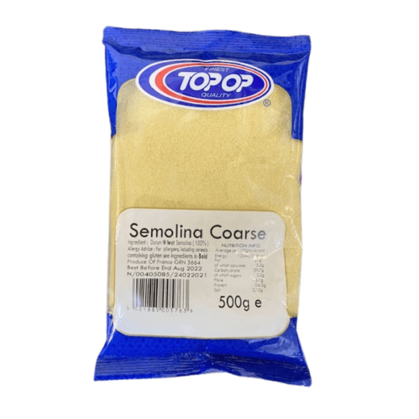 Shop Topop Semolina Coarse (Sooji) - 500g at Grocerywala