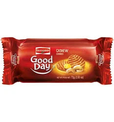 Shop Britannia Good Day Cashew Cookies - 72g at Grocerywala