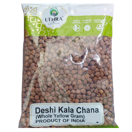 Shop Uthra Brown Chick Peas (Kala Chana) - 500g at Grocerywala