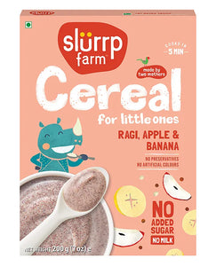 Slurrp Farm Cereal Ragi Apple Banana - 250g