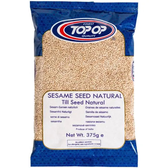 Shop Topop Sesame Till Seeds Natural 375g at Grocerywala