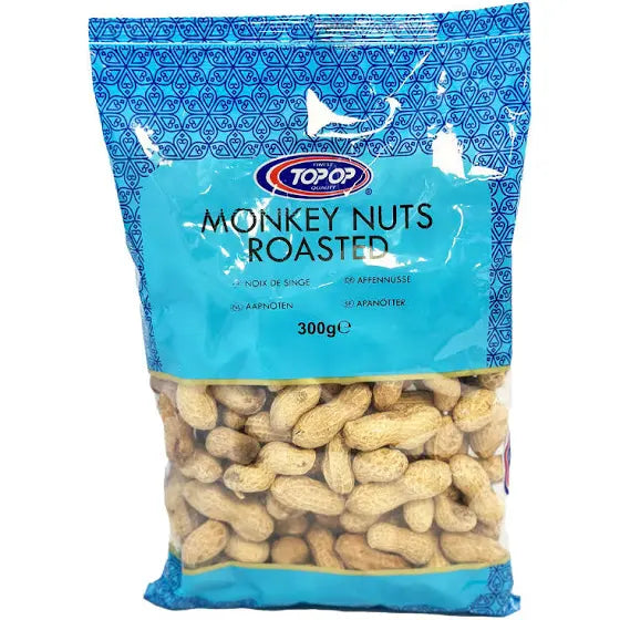 Shop Topop Monkey Nuts Roasted - 300g at Grocerywala
