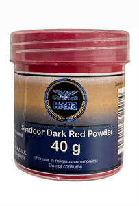 Shop Heera Sindoor Dark Red 40G (2 for Ã‚Â£1.80) at Grocerywala