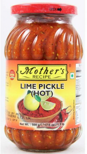 Shop Mother's Recipe Pickle Lime Hot - 500g at Grocerywala