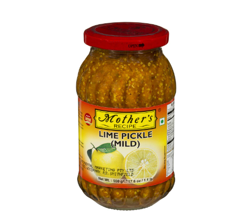Shop Mother's Recipe Pickle Lime Mild - 500g at Grocerywala