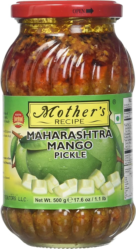 Shop Mother's Recipe Pickle Maharashtra Mango - 500g at Grocerywala