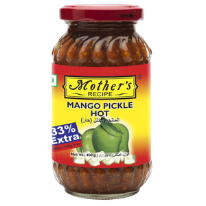 Shop Mother's Recipe Pickle Mango Hot - 500g at Grocerywala