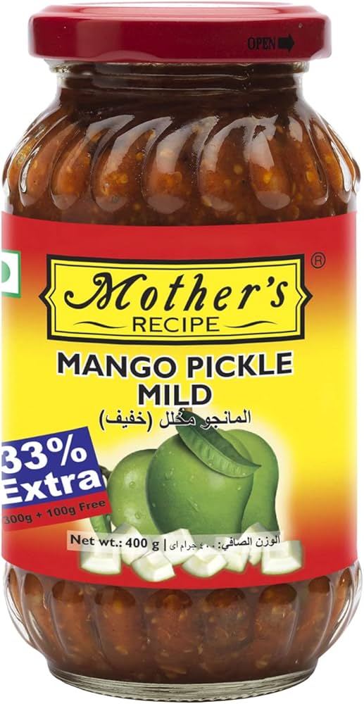 Shop Mother's Recipe Pickle Mango Mild - 500g at Grocerywala