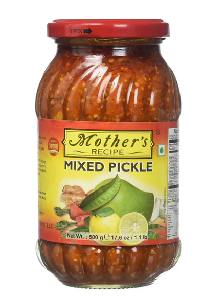 Shop Mother's Recipe Pickle Mixed - 500g at Grocerywala
