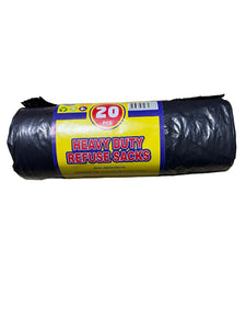Heavy Duty Refuse Bags (20 pcs)