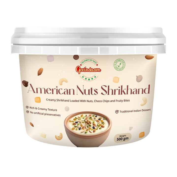 American Nuts Shrikhand 500g - Govindaam