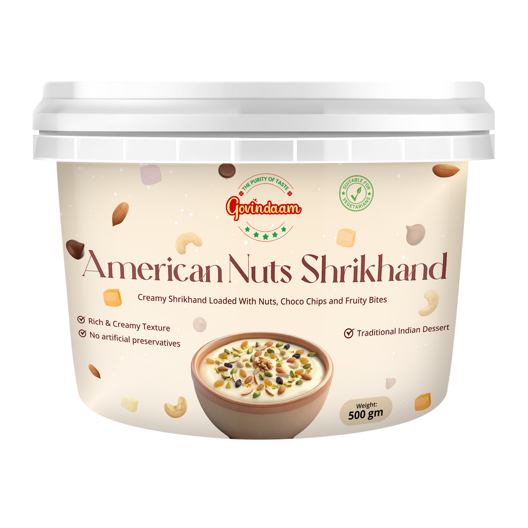 American Nuts Shrikhand 500g - Govindaam
