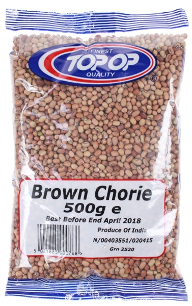 Shop Topop Cow Peas (Brown Chorie) - 500g at Grocerywala