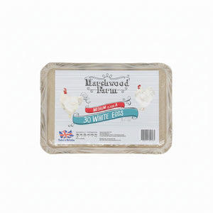 30 White Eggs medium