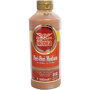 Shop Heera Sauce Peri Peri Medium - 500ml at Grocerywala
