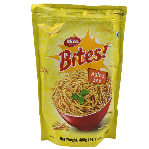 Shop Real Bites Aloo Sev - 400g at Grocerywala