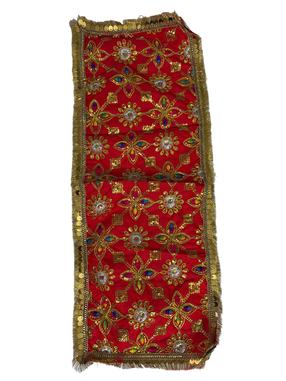 Red Mata Ki Chunni design 1