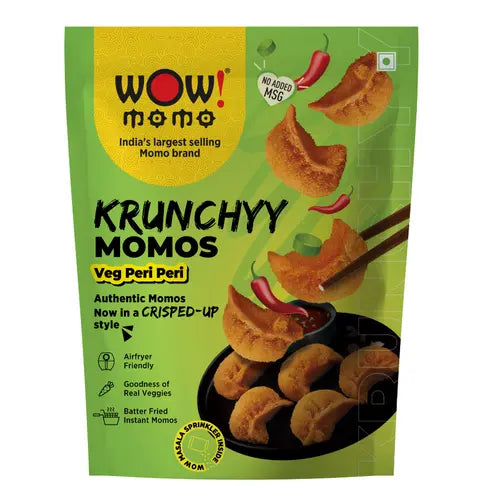 Wow! Momo Krunchyy Momos Frozen - 240g
