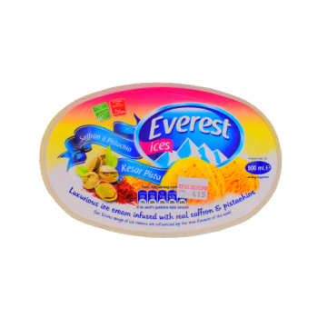 Everest Ices Kesar Pista Kulfi 900ml