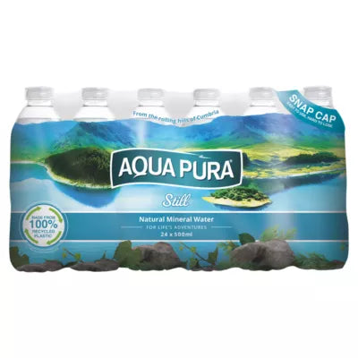Aqua Pura Still Mineral Water - 24 x 500ml
