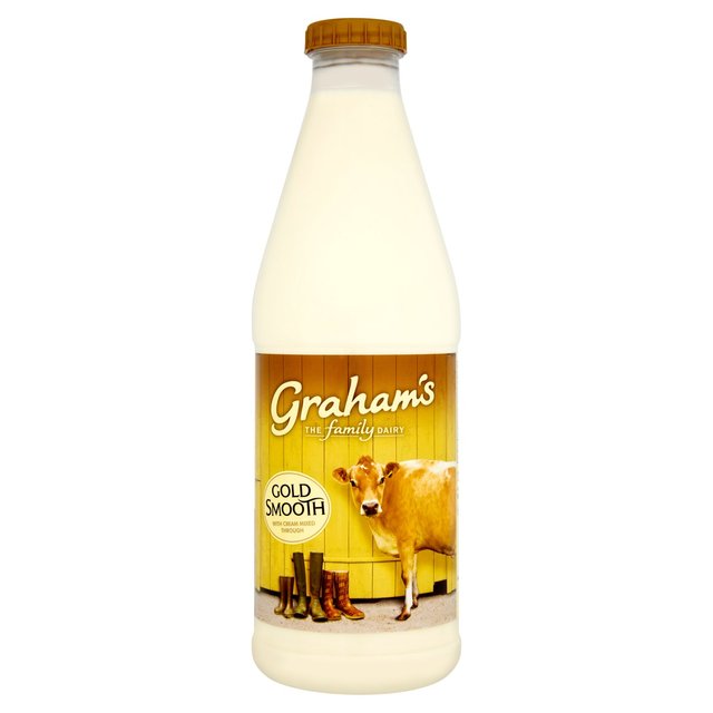 Shop Grahams Gold Jersey Milk 1l at Grocerywala