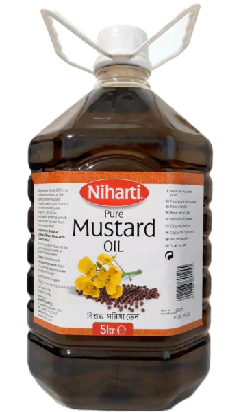 Shop Niharti Mustard Oil - 3L at Grocerywala