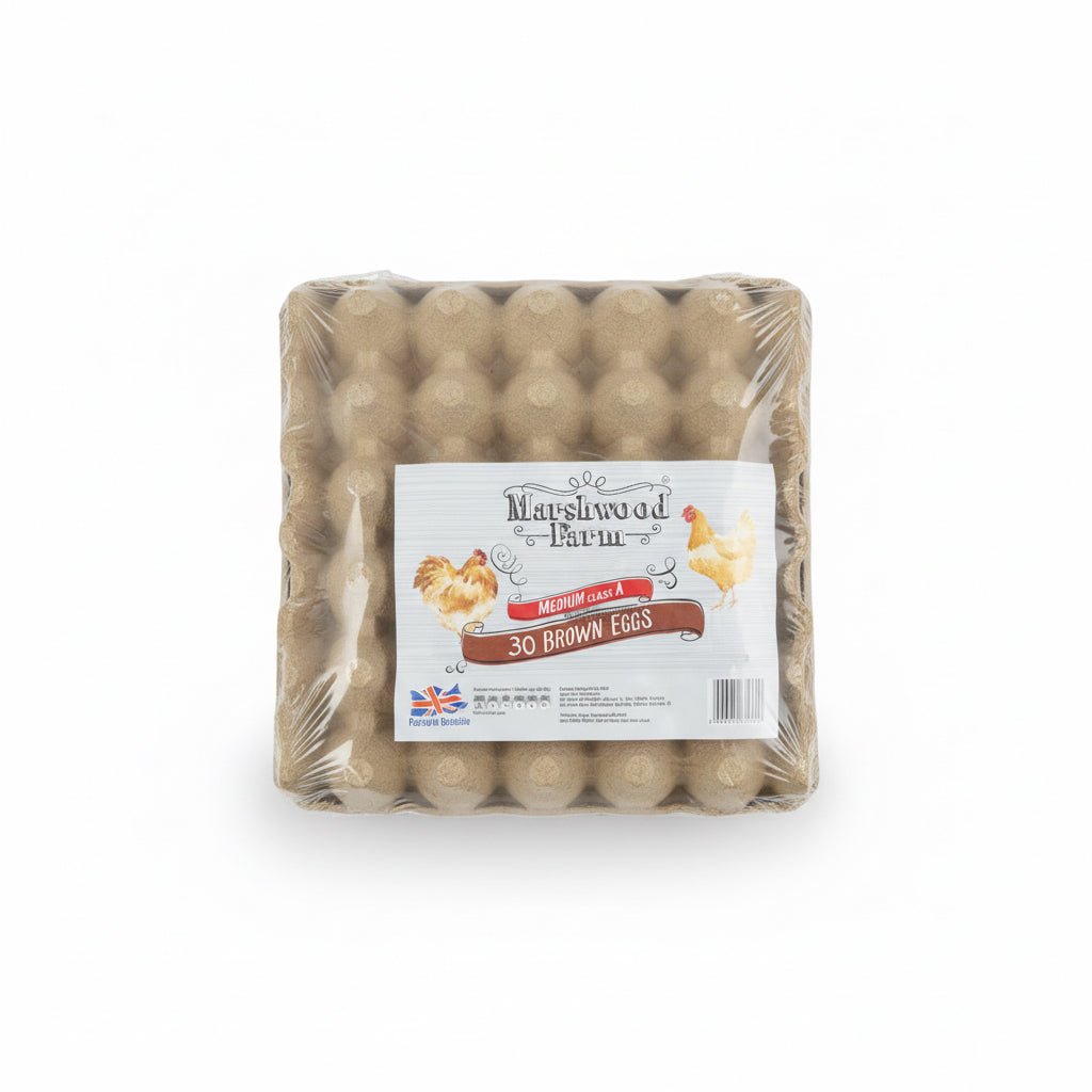 30 Brown Eggs medium