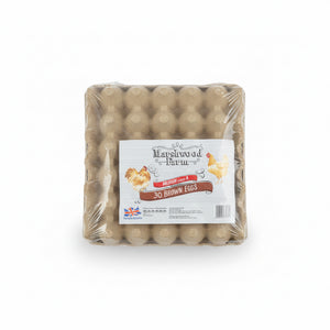 30 Brown Eggs medium