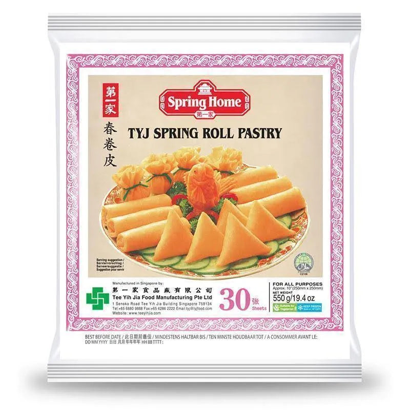 Tyj Spring Roll 10" Frozen (30 pcs) - 550g
