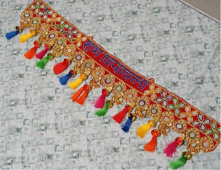 Shop Diwali Toran with Mirrors & Tassels at Grocerywala