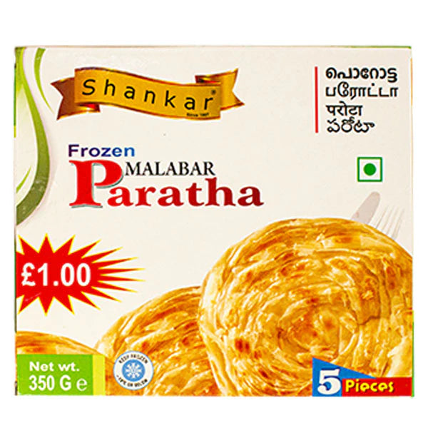 Shankar Malabar Paratha 5pk - 350g