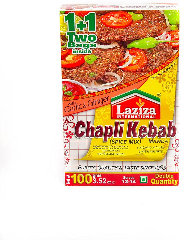 Shop Laziza Chapli Kebab 100g at Grocerywala
