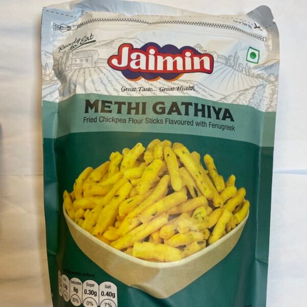 Shop Jaimin Methi Gathiya - 200g at Grocerywala