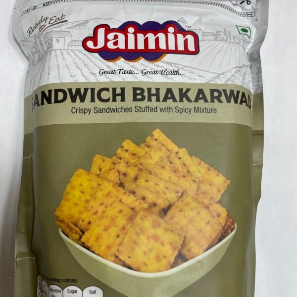 Shop Jaimin Sandwich Bhakharwadi 200g at Grocerywala