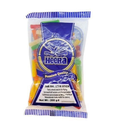 Shop Heera Far Far Star Sticks 200g at Grocerywala
