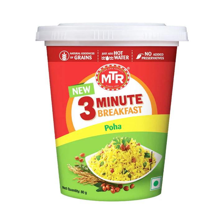 Shop MTR Cuppa Poha (Ready To Eat) - 80g at Grocerywala