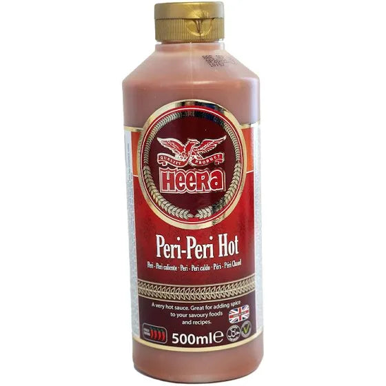 Shop Heera Sauce Peri Peri Hot - 500ml at Grocerywala
