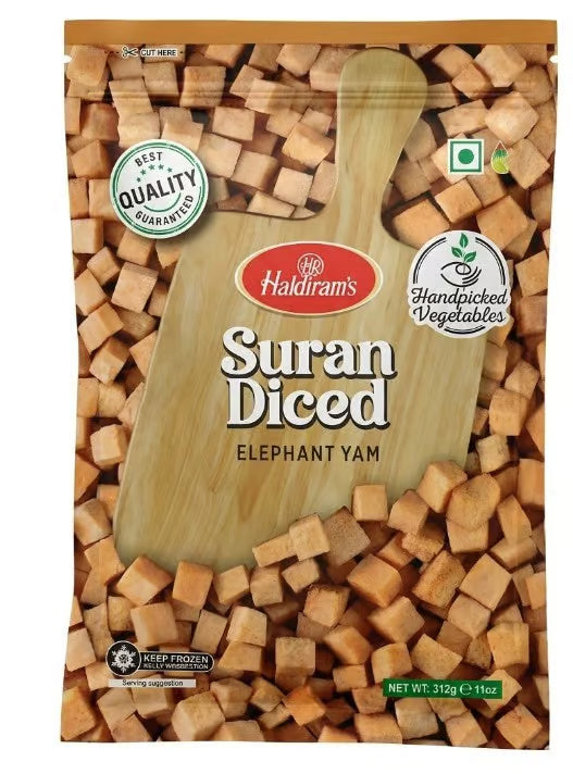 Haldiram Suran Diced Frozen - 312g