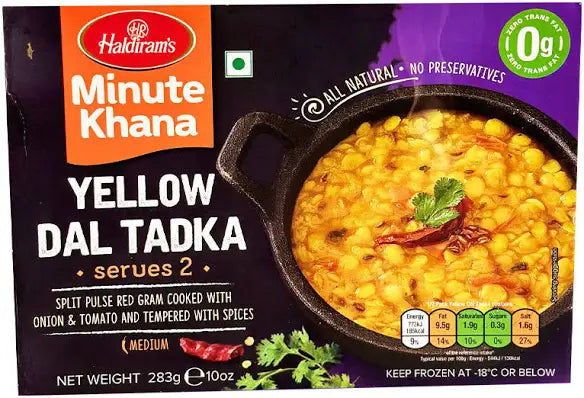 Shop Haldirams Dal Tadka Frozen - 283g at Grocerywala
