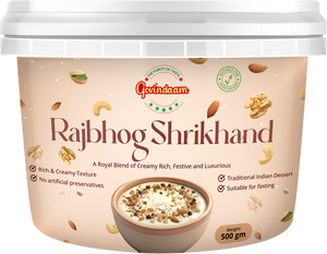 Rajbhog Shrikhand 500g - Govindaam