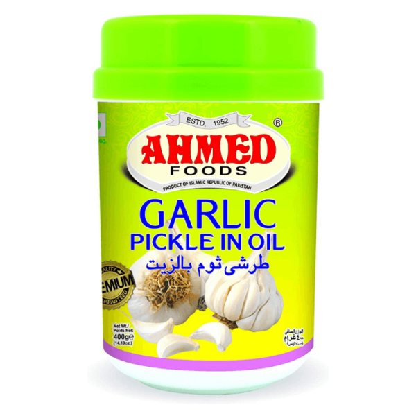 Shop Ahmed Pickle Garlic - 330g at Grocerywala