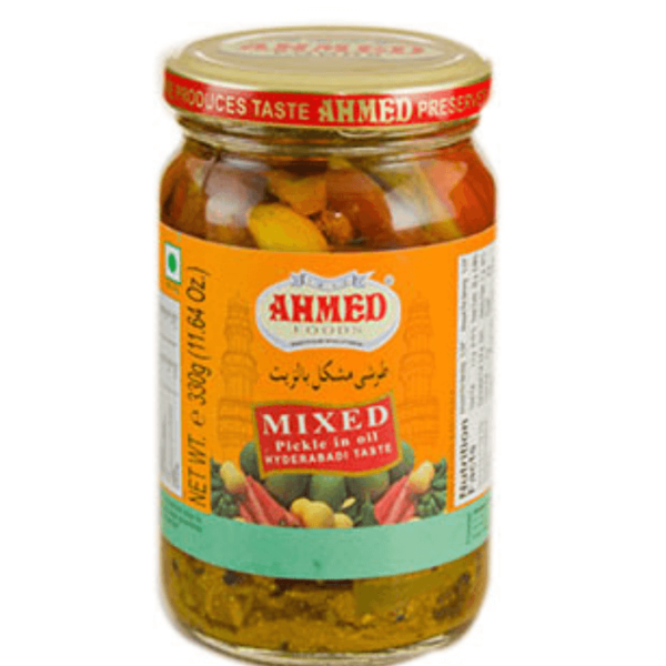 Shop Ahmed Pickle Mixed Hyderabadi - 330g at Grocerywala