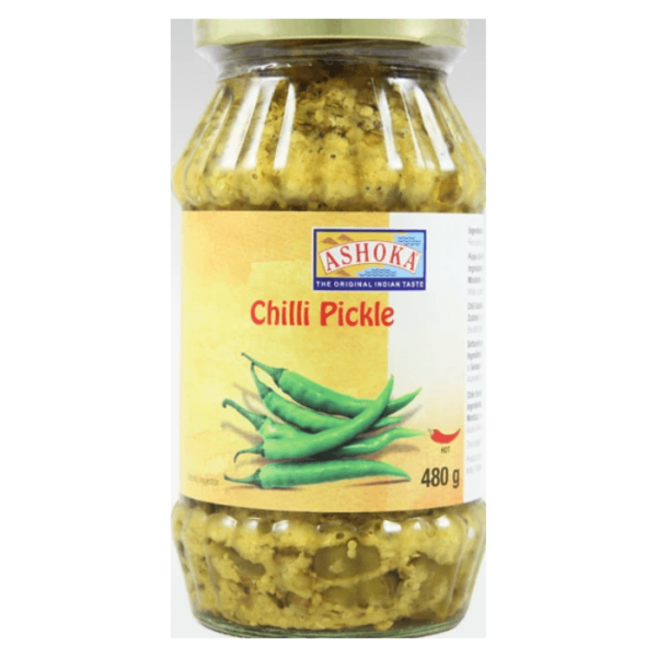 Shop Ashoka Pickle Green Chilli - 480g at Grocerywala