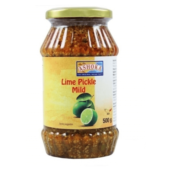 Shop Ashoka Pickle Lime Mild - 500g at Grocerywala