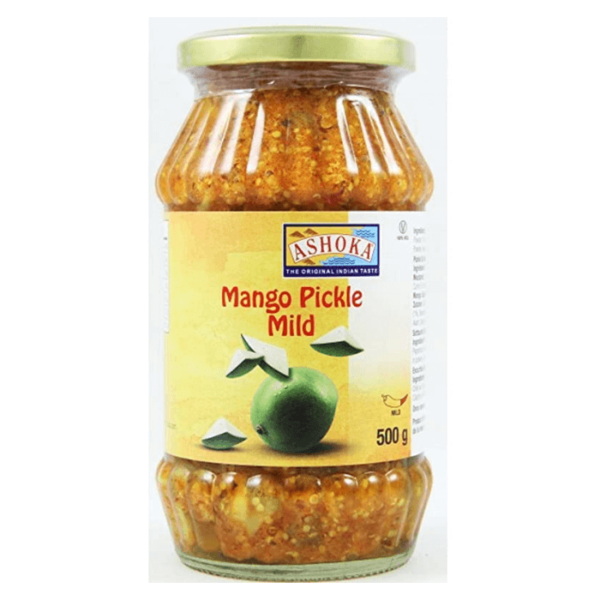 Shop Ashoka Pickle Mango Mild - 500g at Grocerywala