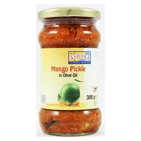 Shop Ashoka Pickle Mango (Olive Oil) - 300g at Grocerywala